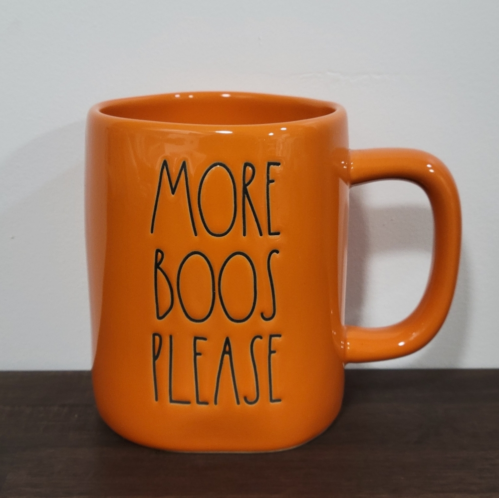 Rae Dunn More Boos Please Mug